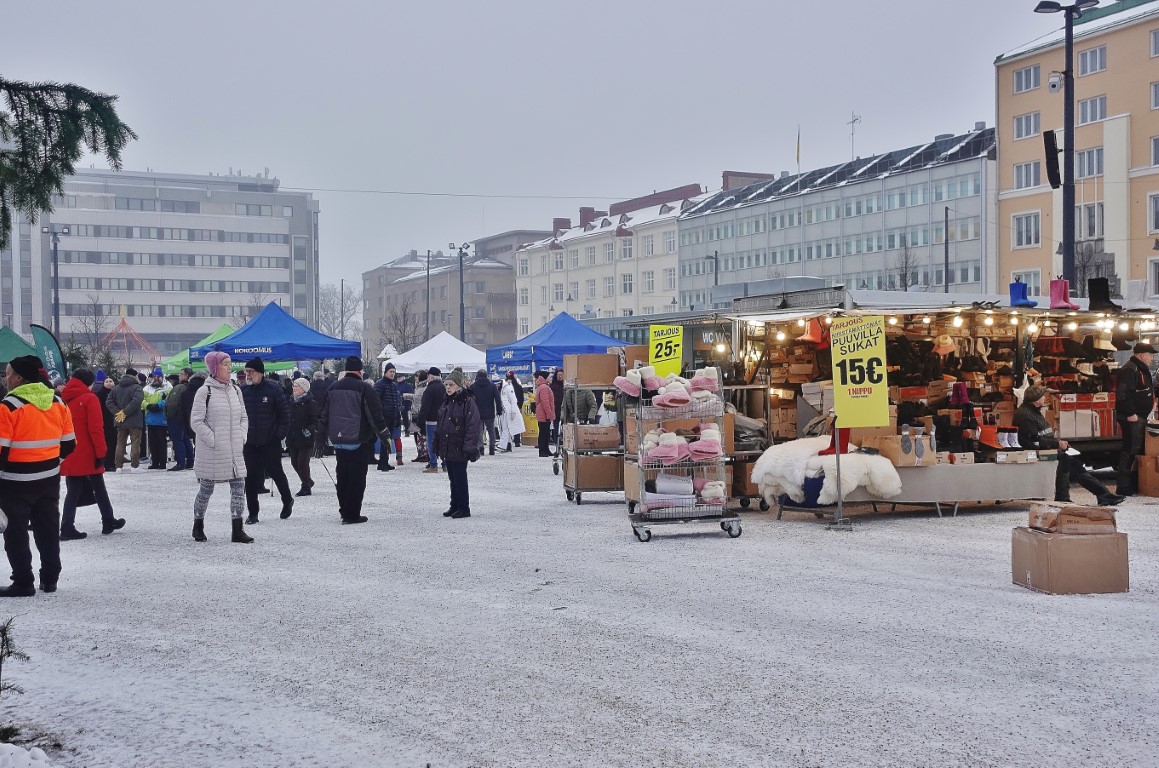 Lahdessa torirakennusten ilmettä kohennetaan kutsukilpailulla
