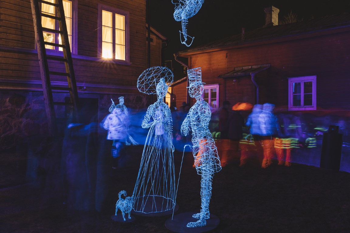 Porvoon Valot 2025 –elämyksiä ja valotaidetta ympäri kaupunkia