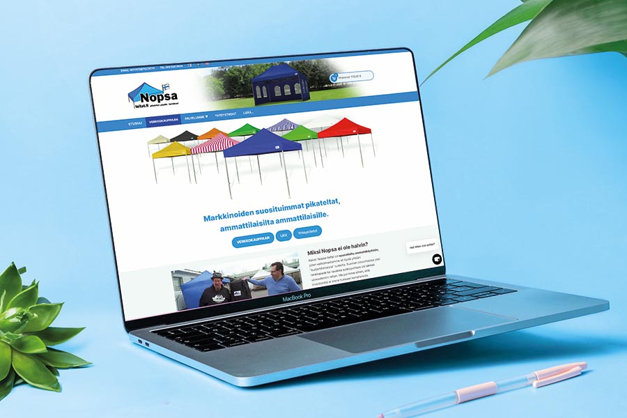 Teltat.fi verkkokauppa palvelee 24/7 – Lukuisia mielenkiintoisia uutuuksia