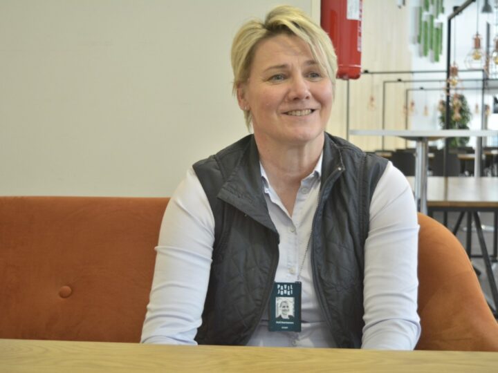 Heli Rantanen uudessa roolissa Rakennusmessuilla