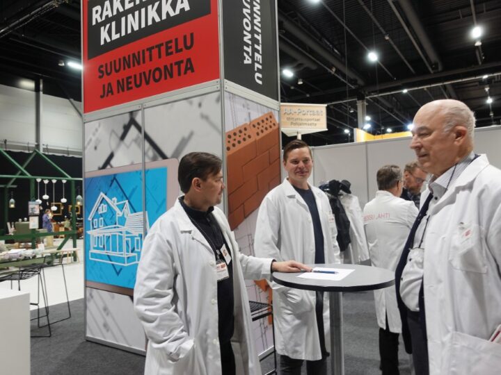 Lahden Raksa-messuilla monipuolinen kattaus