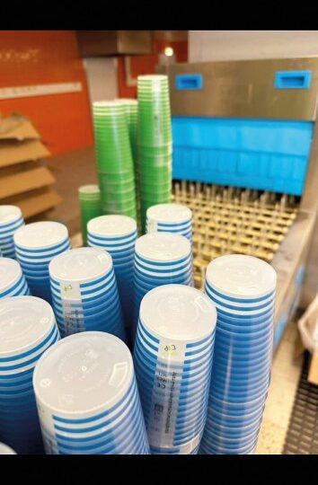 Yleisötapahtumia ilman kertakäyttötuotteita