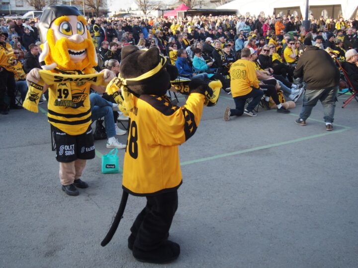 Yksi jääkiekkojoukkue pelasi koko Etelä-Karjalan nousuun