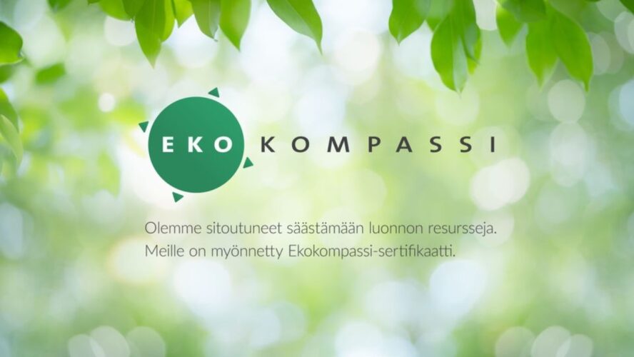 Hamina Tattoolle myönnettiin Ekokompassi-sertifikaatti