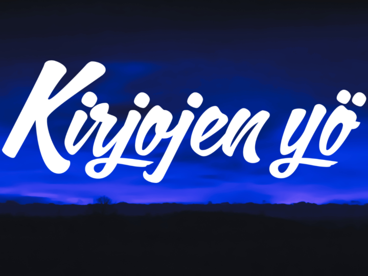 Porin pääkirjastossa Kirjojen yö 21. elokuuta