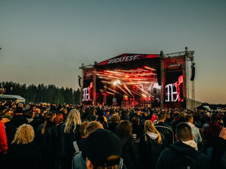 Rockfest soi kolmen päivän ajan kolmella lavalla