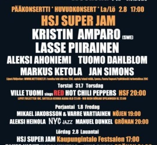 Hanko Soul Jazz´n teemana rajaton yhteistyö