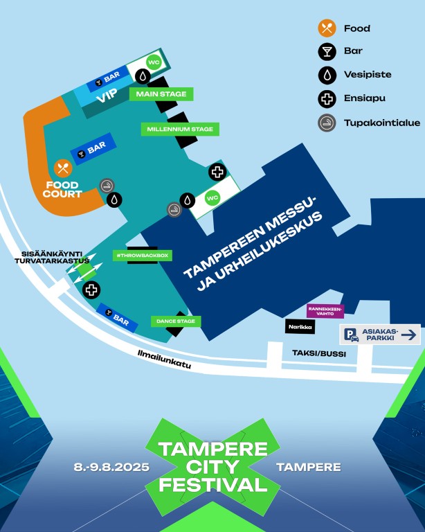 Tampere City Festival kulkemassa kohti menestystä