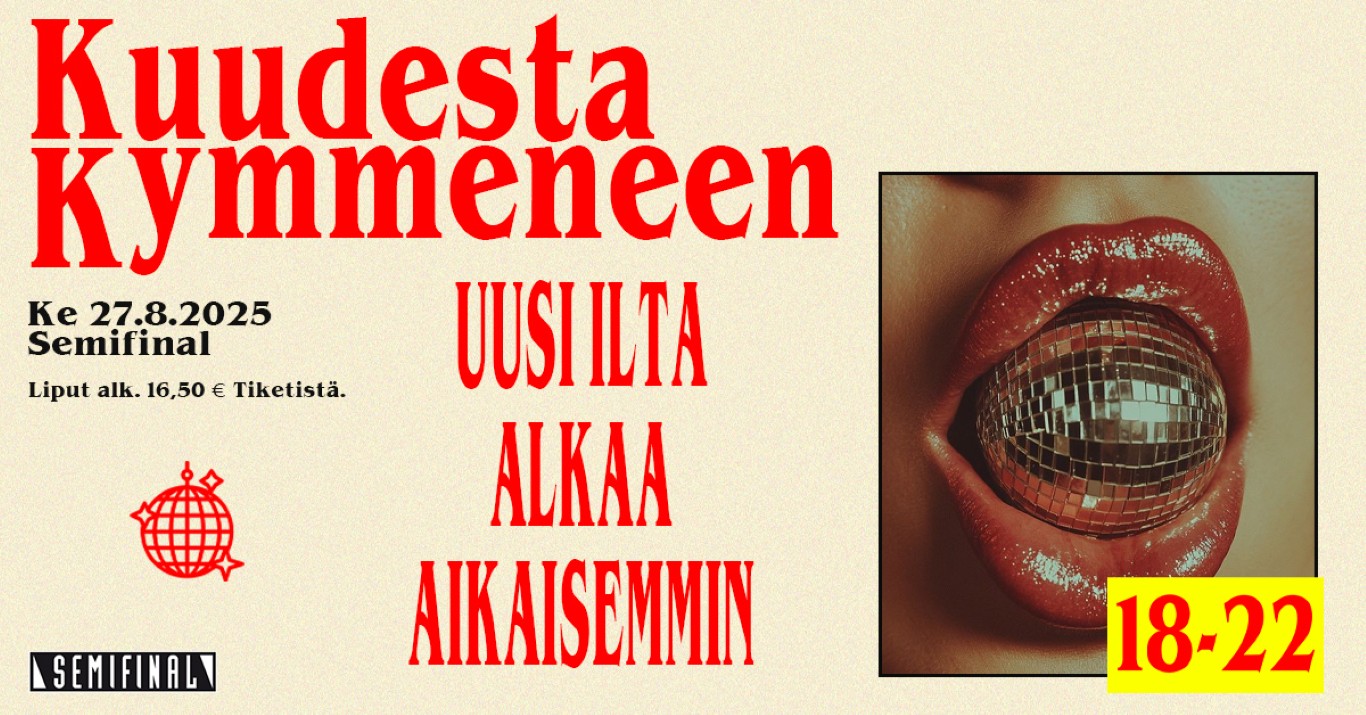 Semifinal & Helsingin Rock and Roll Oy lanseeraavat uuden klubikonseptin