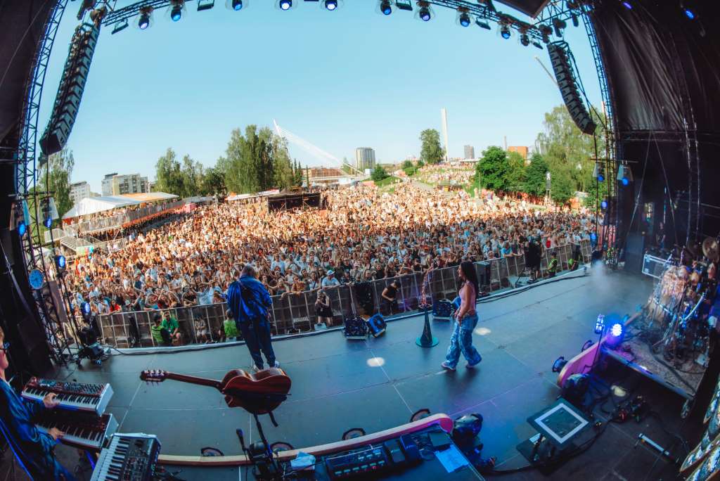 Tammerfest juhlittiin historiallisen helteisessä säässä – yleisöä 25 000!