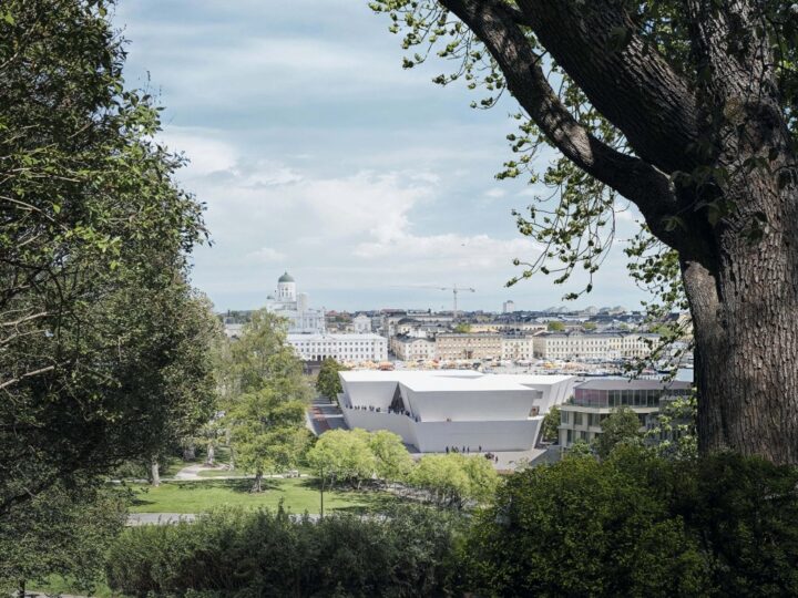 Uuden arkkitehtuuri- ja designmuseon suunnittelukilpailun voitto Suomeen