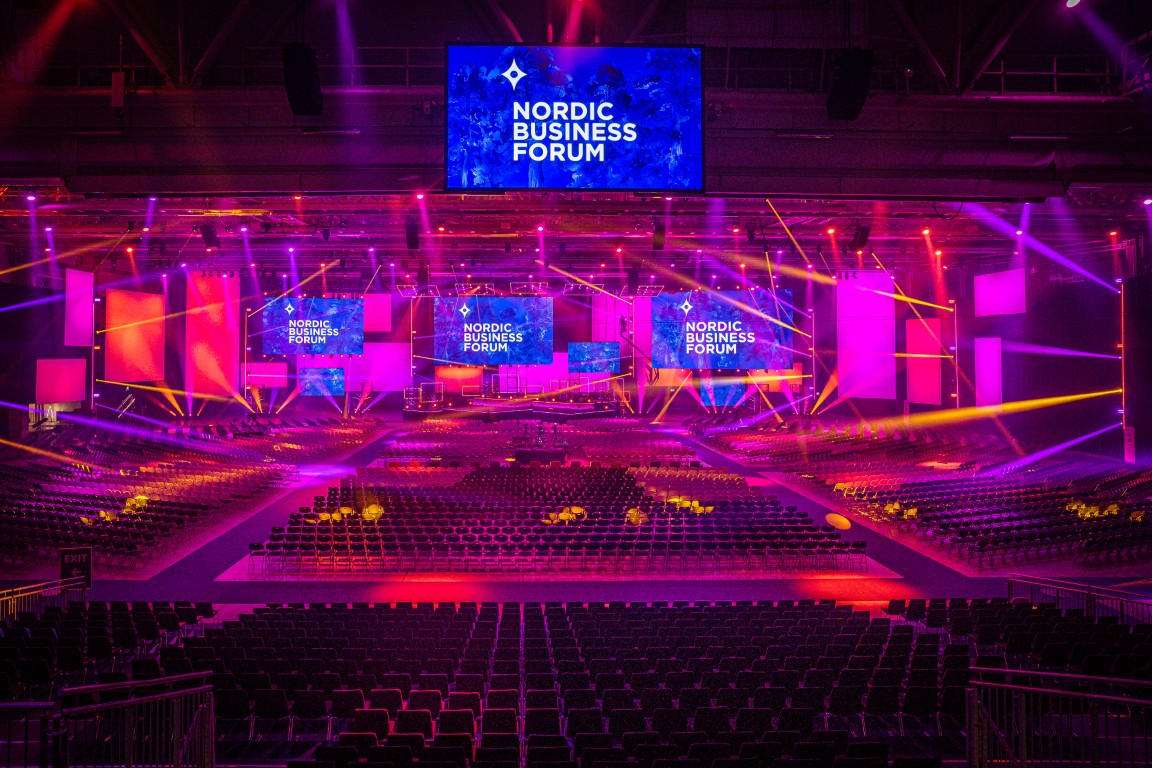 Messukeskus Areena käyttöön Nordic Business Forumissa