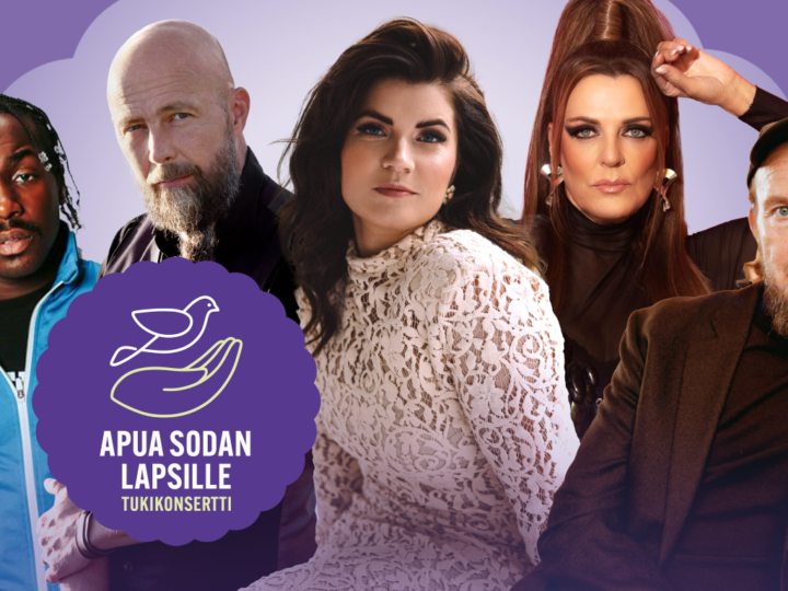 Yle järjestää Apua sodan lapsille -tukikonsertin marraskuussa