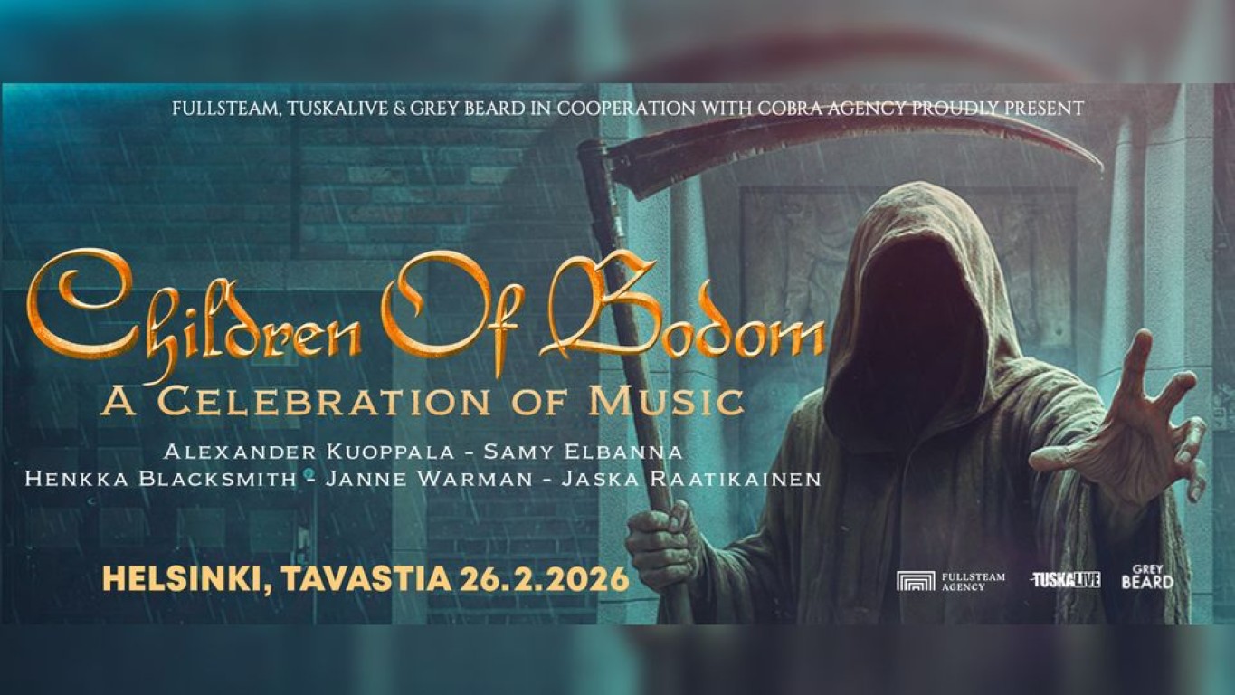 Children of Bodom Tavastialla helmikuussa