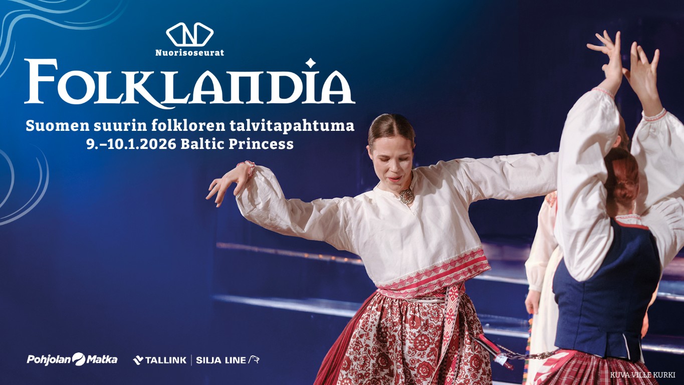 Folklandian 30-vuotisjuhlaristeilyllä yli sata kansanmusiikin ja -tanssin taitajaa