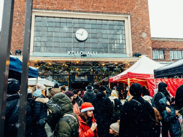 Teurastamon joulumarkkinoilla ennätysmäärä myyjiä