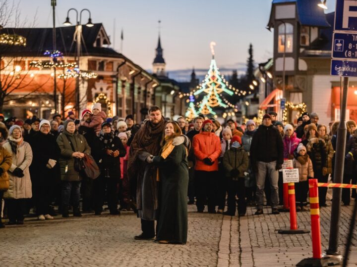 Joulevangeeljum-musiikkinäytelmä Vanhassa Raumassa toistaiseksi viimeistä kertaa