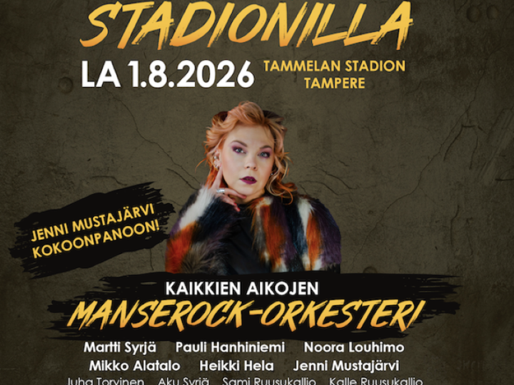 Jenni Mustajärvi Manserock-orkesteriin