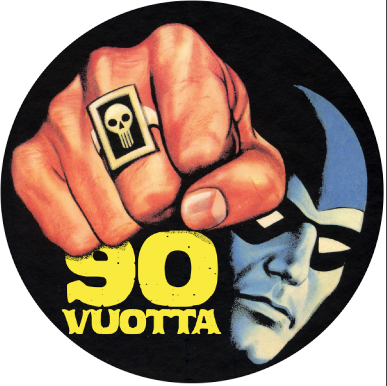 Mustanaamiolla 90 vuotissyntymäpäivät