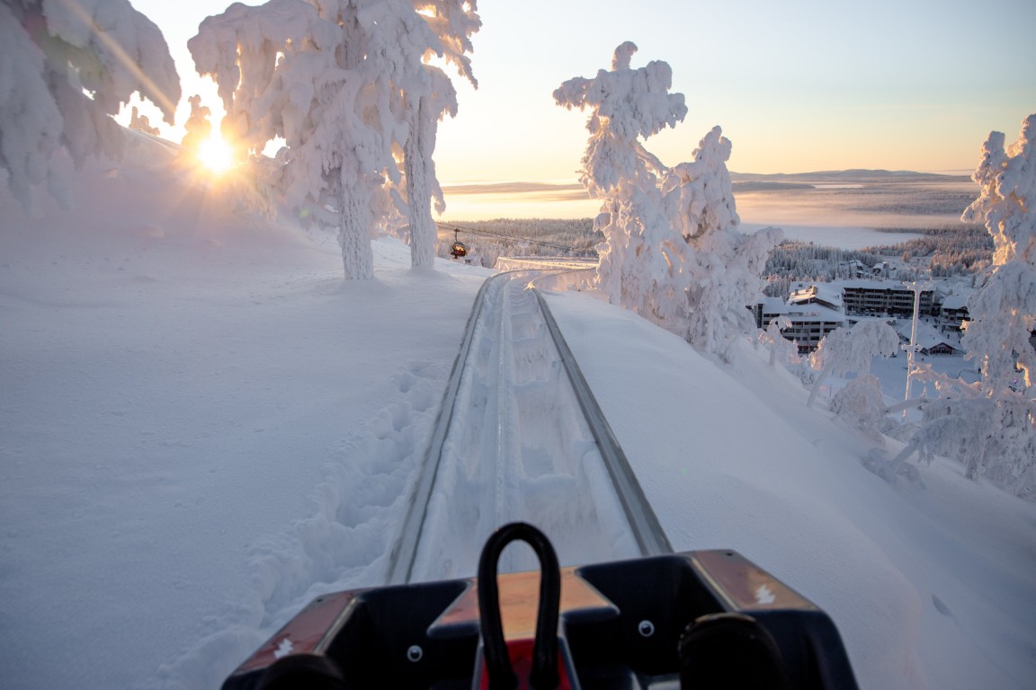 Maailman pohjoisin tunturivuoristorata Rukalla kerää kansainvälistä huomiota