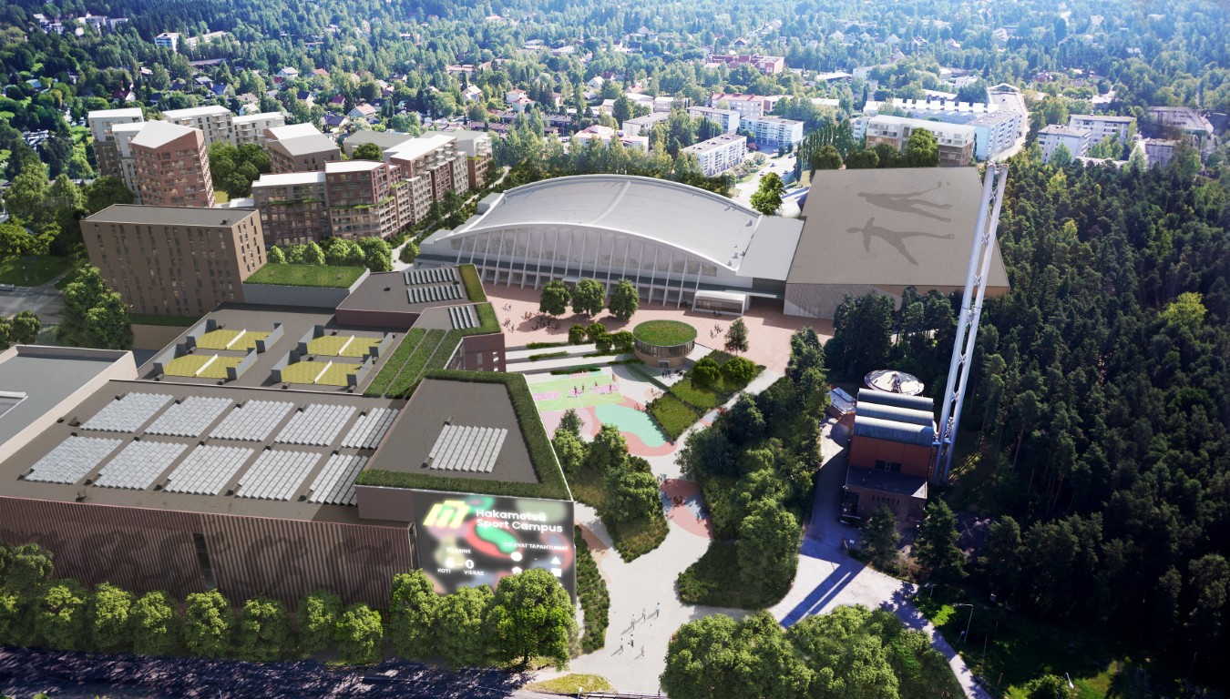 Talo Events Oy ja Varalan urheiluopisto kehittämään Hakametsä Sport Campusta