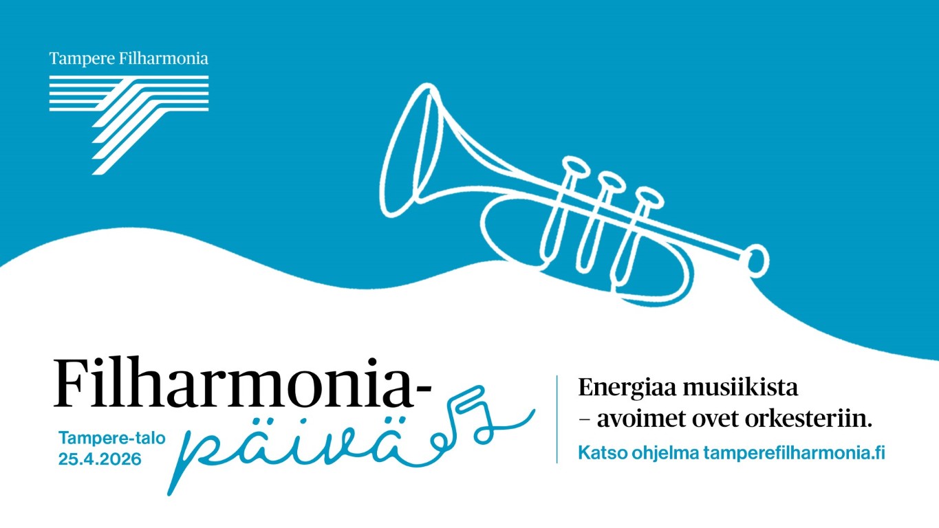 Tampereella vietetään Filharmonia-päivää 25. huhtikuuta