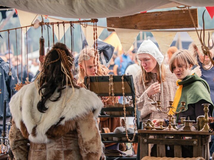 Keskiaikafestivaali on myös taianomainen markkinatapahtuma