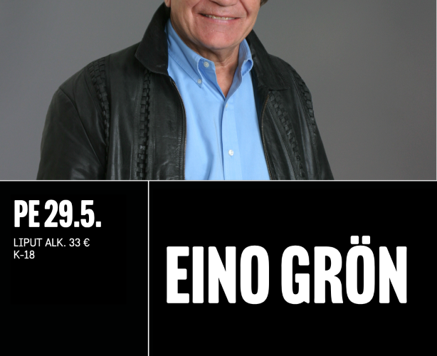 Eino Grön esiintyy Tavastia-klubilla