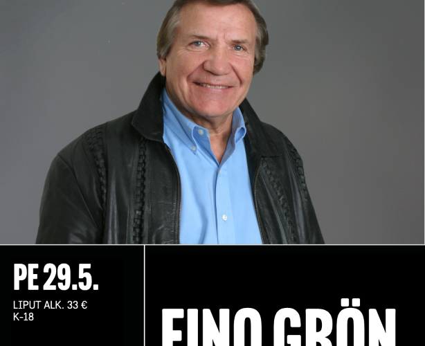 Eino Grön esiintyy Tavastia-klubilla