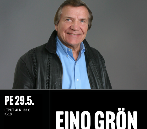 Eino Grön esiintyy Tavastia-klubilla