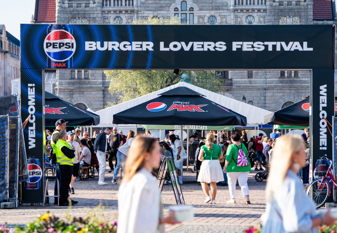 Burgerifestivaali tulee jälleen Helsingin Rautatientorille