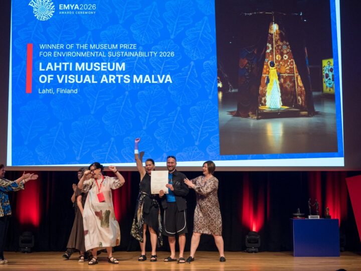 Lahden visuaalisten taiteiden museo Malvalle kansainvälinen Ympäristökestävyyden museopalkinto