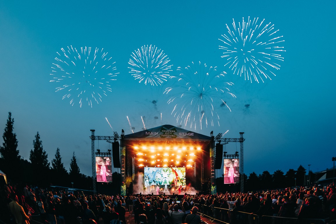 Pandora esiintyy erikoisjunassa Tampere City Festivalille