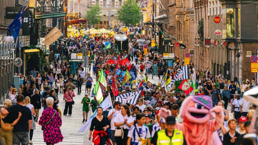 Helsinki Cup alkaa: lähes 30 000 junioripelaajaa valloittaa pääkaupungin katukuvan