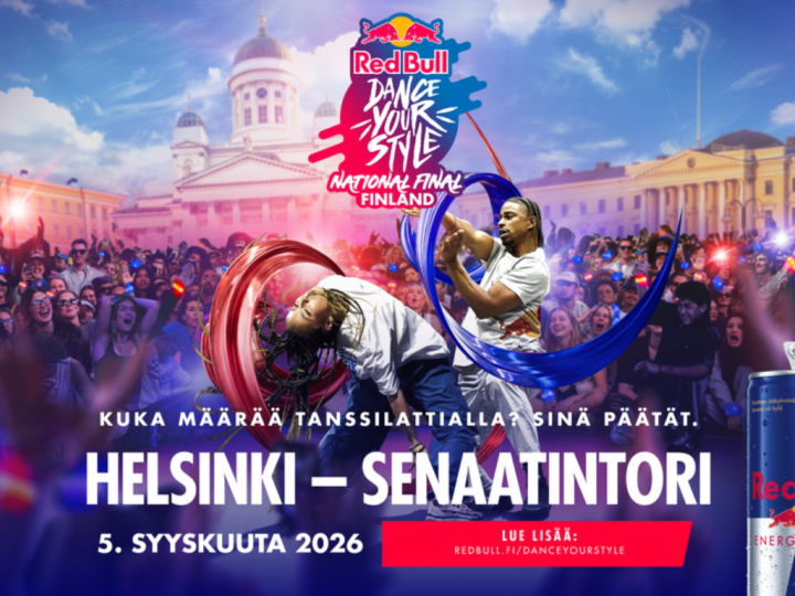 Syyskuussa Senaatintorilla tanssitaan Red Bull Dance Your Style -finaali