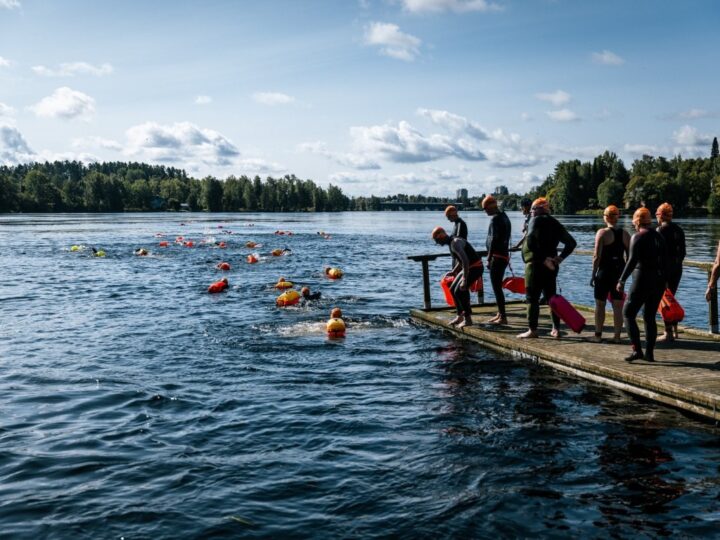 Vuoksi Swim ja Saimaa Run tuo uimarit ja juoksijat Imatralle