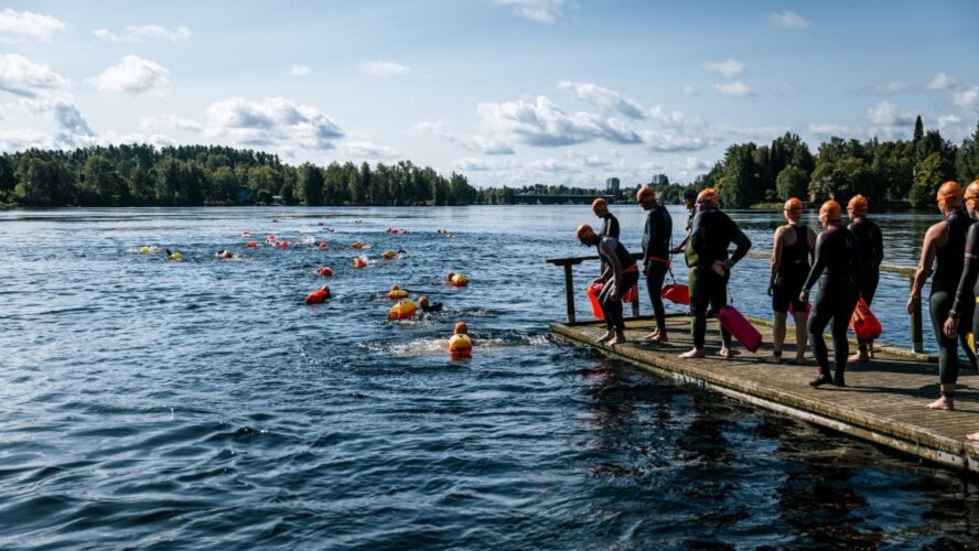 Vuoksi Swim ja Saimaa Run tuo uimarit ja juoksijat Imatralle