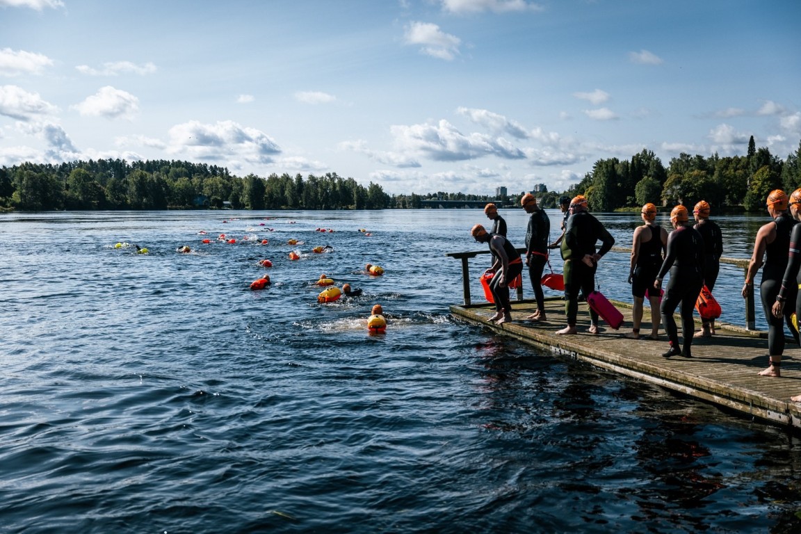 Vuoksi Swim ja Saimaa Run tuo uimarit ja juoksijat Imatralle