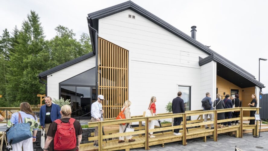 Lempäälän asuntomessuilla viriteltiin lempäyttä ja ilmastoviisautta