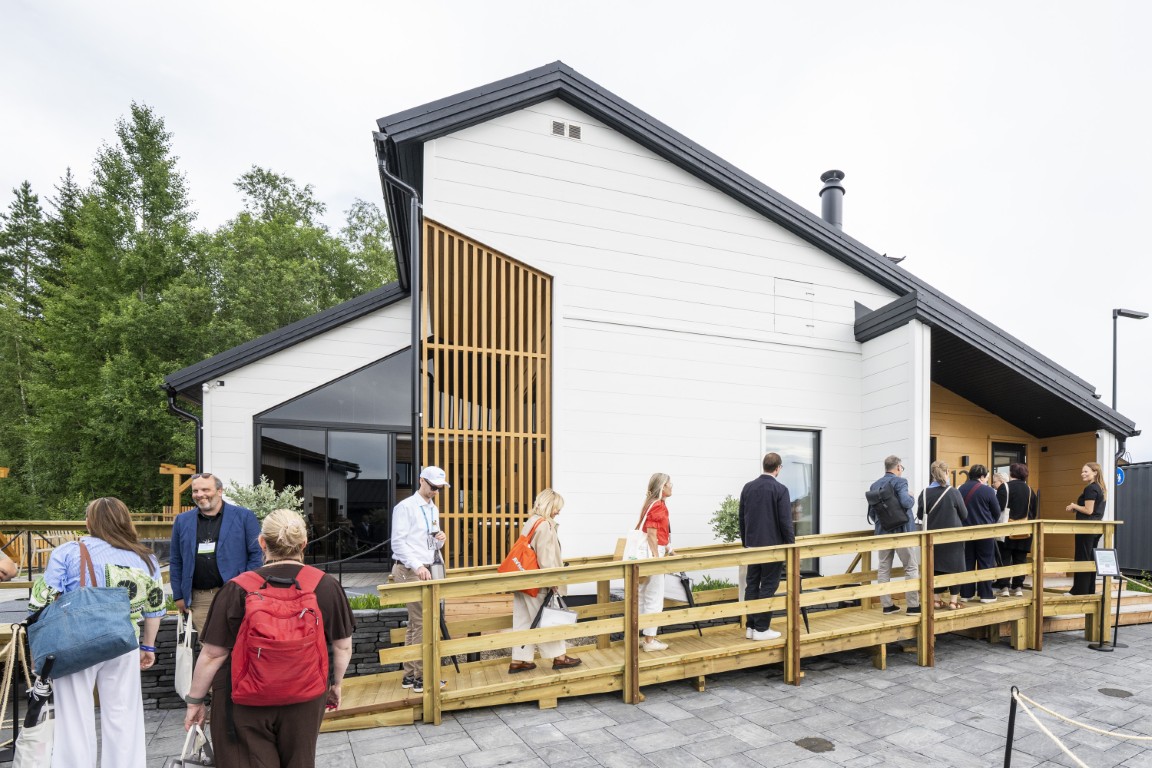 Lempäälän asuntomessuilla viriteltiin lempäyttä ja ilmastoviisauttaTeksti Juha Jäntti