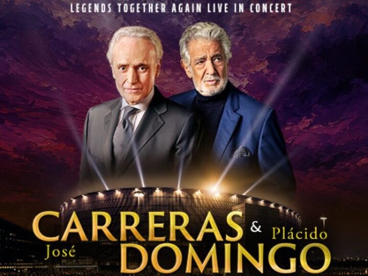 José Carreras ja Plácido Domingo konsertoivat ensi keväänä Suomessa