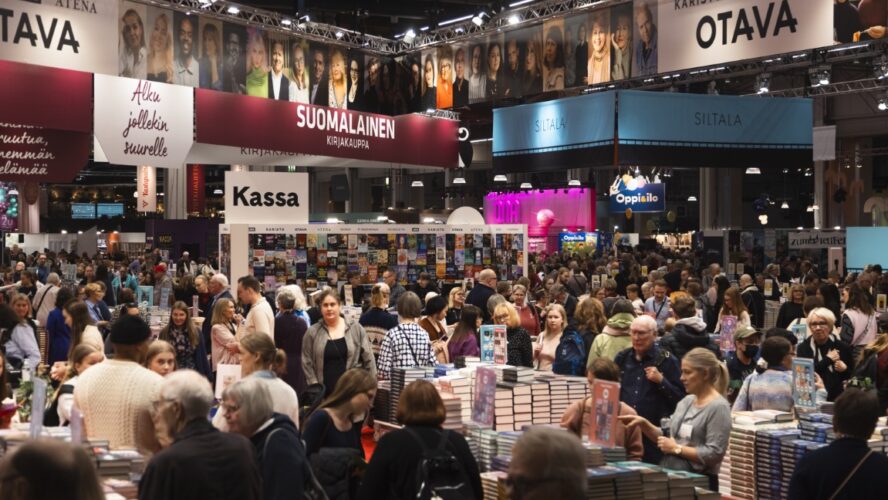 Tänä vuonna Helsingin Kirjamessujen teemana kieli
